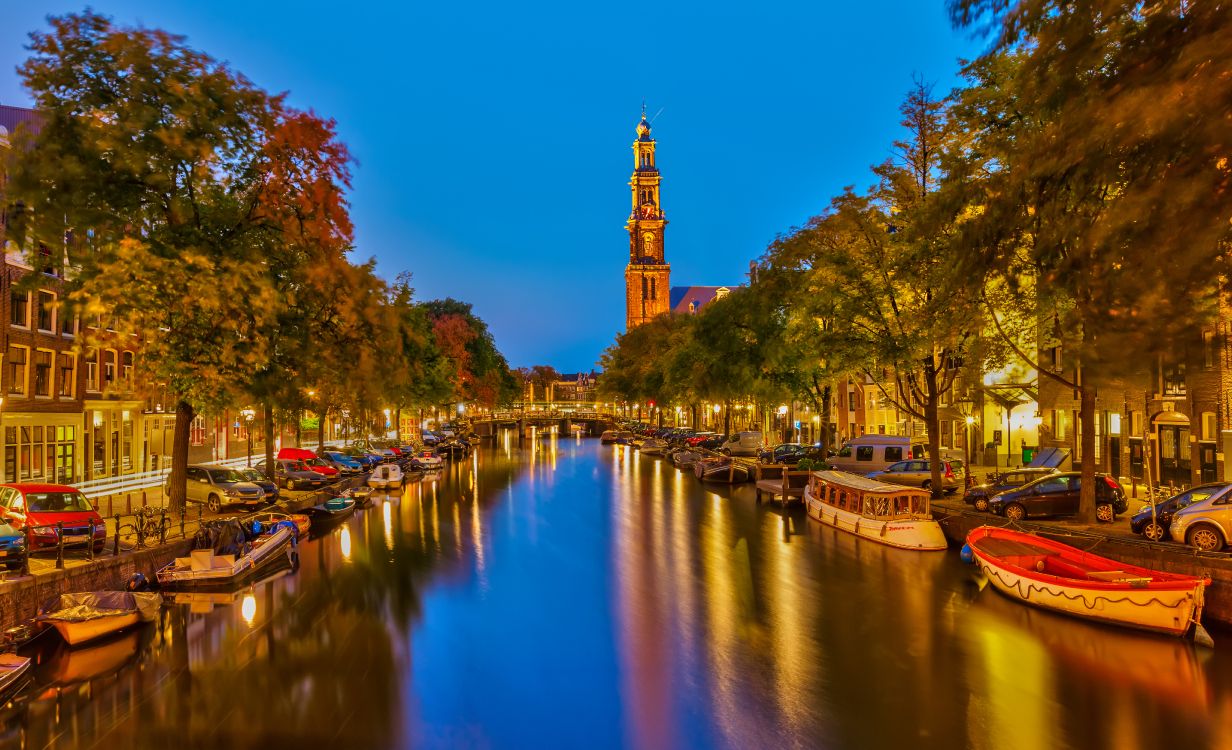 阿姆斯特丹运河, 运河, 人体内的水, 反射, 里程碑 壁纸 5760x3504 允许