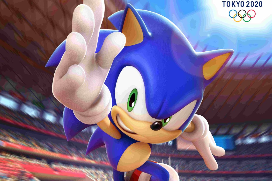 Olympische Sommerspiele 2020, Olympische Spiele, Zeichentrickfilm, Sonic The Hedgehog, Cartoon. Wallpaper in 5787x3856 Resolution