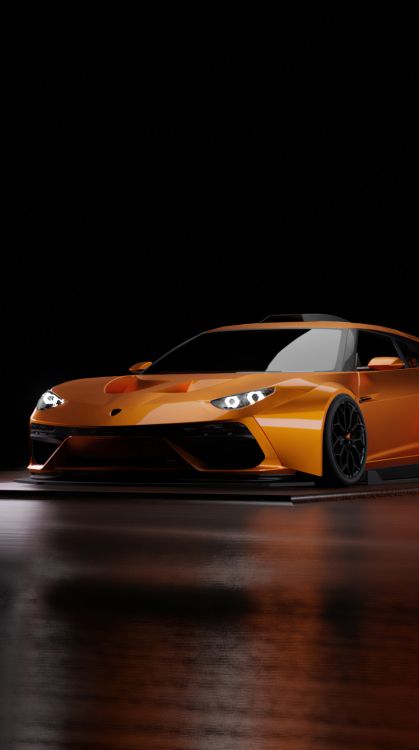 Widebody-Hintergrundbilder, Lamborghini, Lamborghini Aventador SV, Lamborghini Asterion, Car. Wallpaper in 1208x2160 Resolution