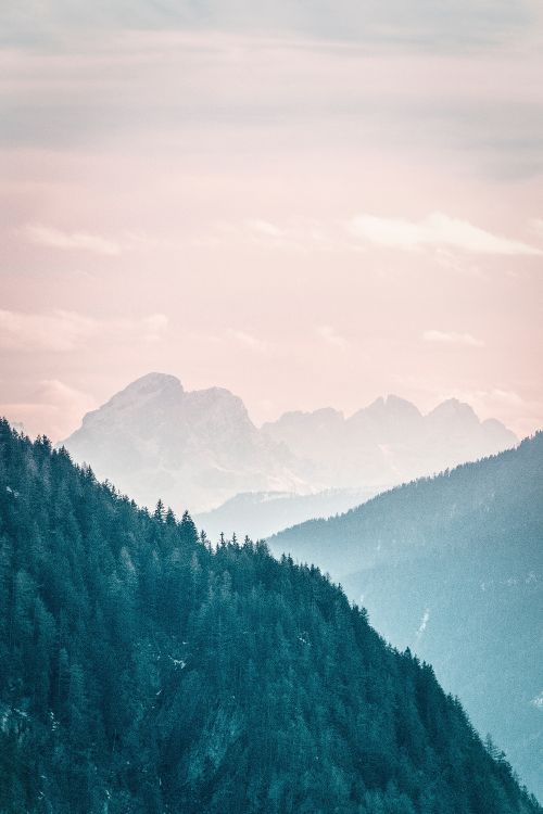 Natur, Bergigen Landschaftsformen, Cloud, Grat, Nebel. Wallpaper in 3648x5472 Resolution