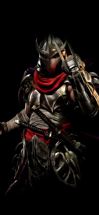 shredder tmnt realistic, super shredder, tiago rios, art, design