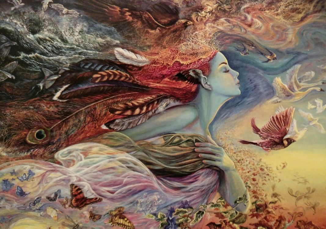Josephine Wall, Malerei, Kunst, Illustration, Mythologie. Wallpaper in 4203x2952 Resolution