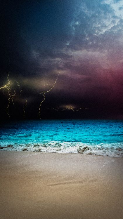 Mer, Eau, Caraïbes, Atmosphère, Rectangle. Wallpaper in 4320x7680 Resolution