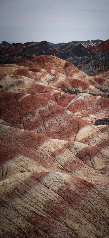 Image badlands, hype an ayahuasca journey, brown, mountain, bedrock