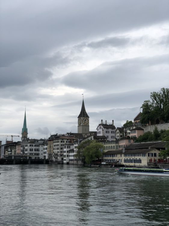 Limmat, water, szczecin, cloud, waterway