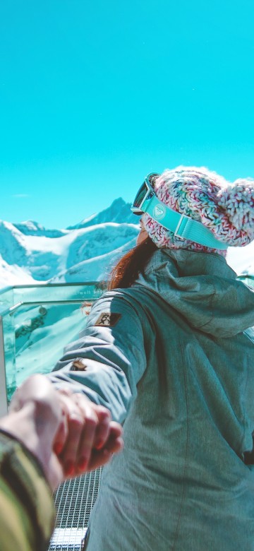 Image mountain, water, tourism, snow, leisure