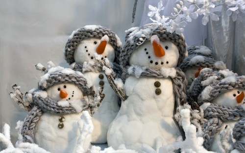 Image snowman, Christmas Day, snow, winter, christmas