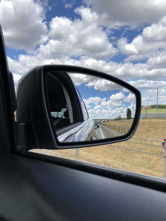 Rear-view mirror, king, compact car, automotive mirror, Automotive side-view mirror
