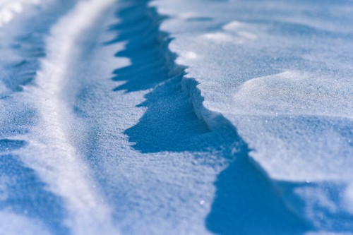 Image blue sand in close up photography