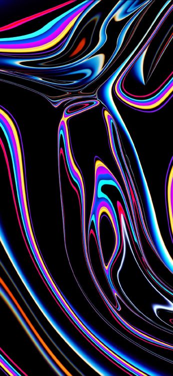 苹果它, 苹果, 色彩, 光, 紫色的 壁纸 1080x2340 允许