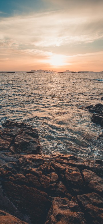 Image afterglow, sea, cloud, water, atmosphere