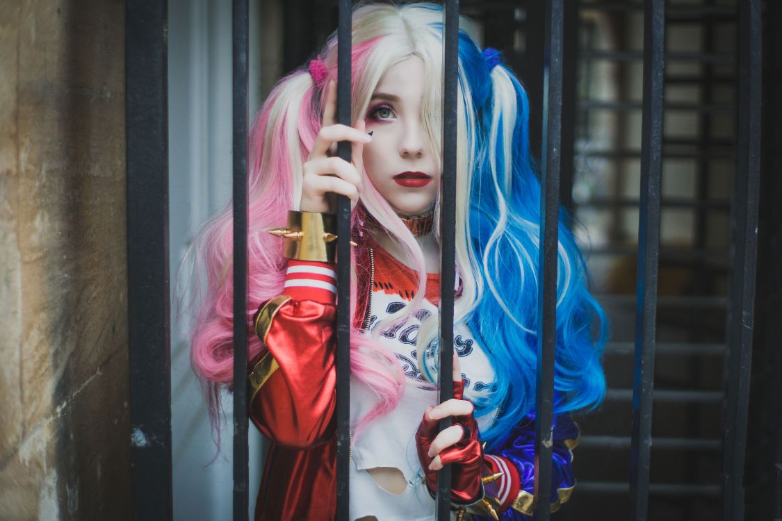 harley quin, cosplay, harley quinn, Poison Ivy, toy