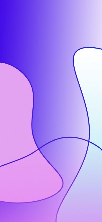Ios, 紫色的, 紫罗兰色, 艺术, 液体 壁纸 946x2048 允许