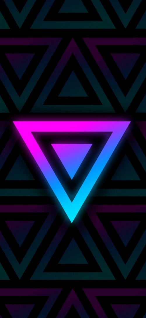 Image pattern, purple, azure, triangle, violet