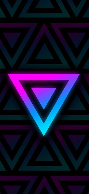 pattern, purple, azure, triangle, violet