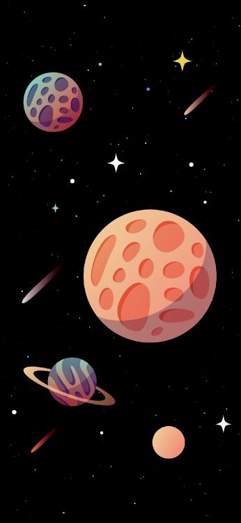 这个星球, 空间, 艺术, 绘画, 宇宙 壁纸 1242x2688 允许