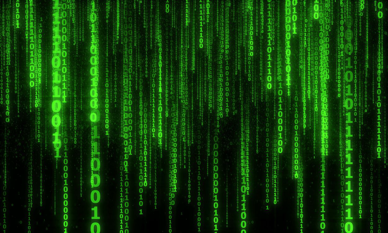 binary code, binary number, standing, green, pattern