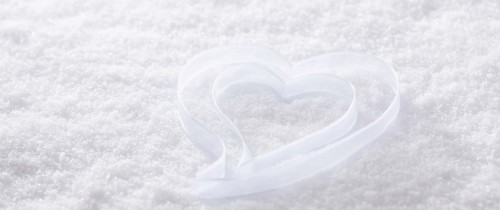 Image heart, white, body jewelry, Table sugar, ice