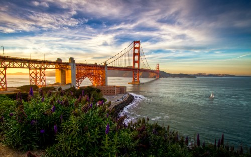 Image golden gate bridge san francisco california