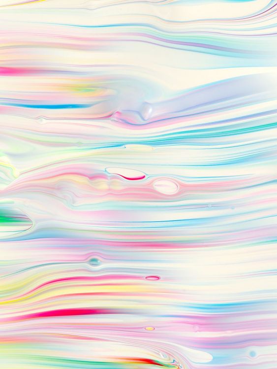 Peinture Abstraite Rose Bleu et Vert. Wallpaper in 1082x1440 Resolution