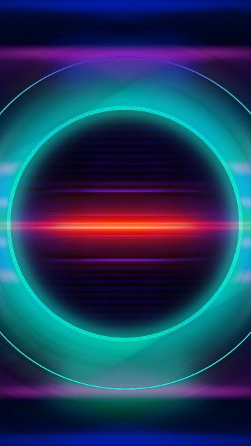 Image green and pink light illustration