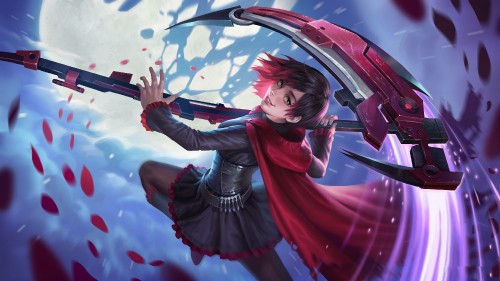 Image smite rwby, Smite, Ruby Rose, Weiss Schnee, blake belladonna