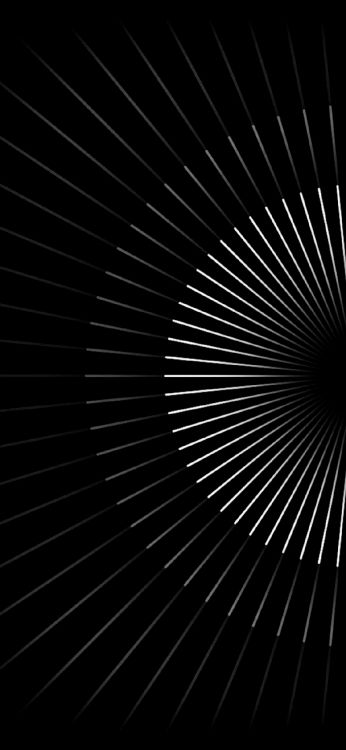 OLED, en Blanco y Negro, Fila, Patrón, Negro. Wallpaper in 1125x2436 Resolution