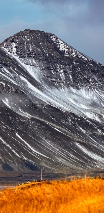 Image mountainous landforms, mountain, nature, natural landscape, highland