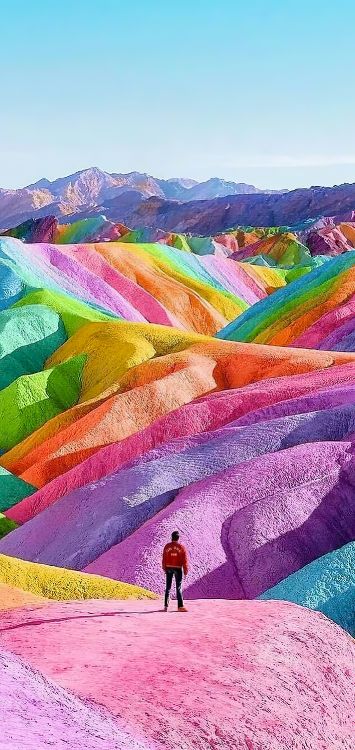 Vallée de la Mort Arc-en-ciel, Vinicunca, Rainbow, Voyage, L'écorégion. Wallpaper in 1422x3000 Resolution