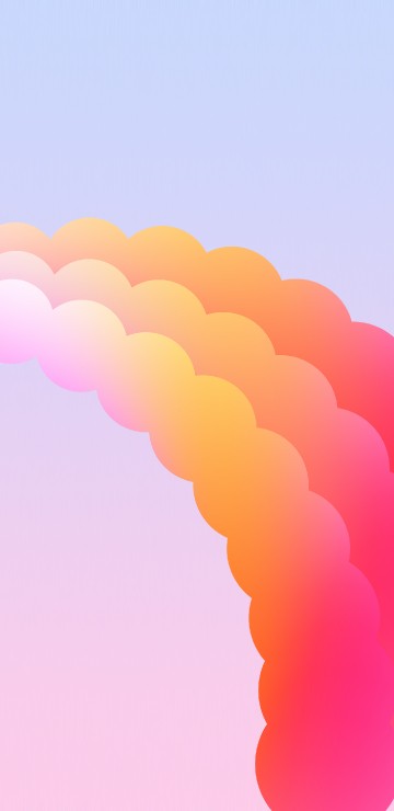 Image fhd, smartphone, red, orange, pink