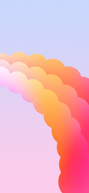 Image fhd, smartphone, red, orange, pink