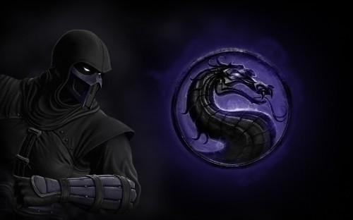 Image mortal kombat, dragon, midnight, purple, supervillain