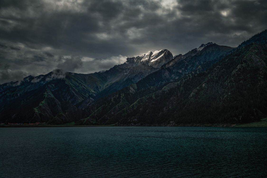 高地, 性质, 天空, 山脉, 峡湾 壁纸 8256x5504 允许