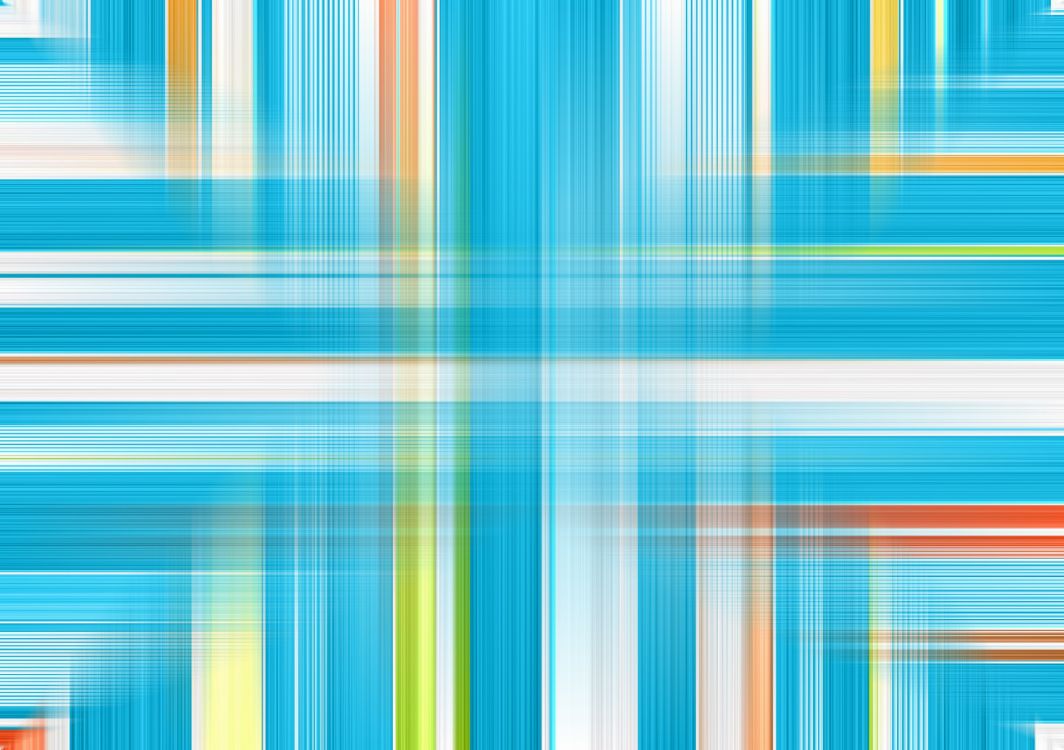 Blau-grün Gestreifte Abbildung. Wallpaper in 3600x2537 Resolution