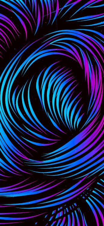 颜色, 绿色的, Azure, 紫色的, 艺术 壁纸 1242x2688 允许