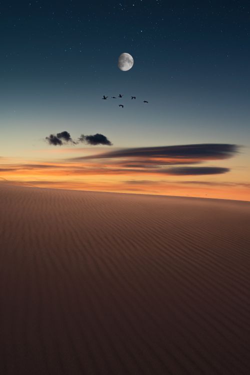 horizon, natural environment, cloud, sand, sky