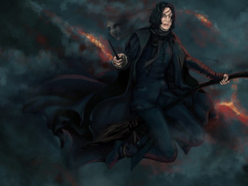 Image man in black suit holding weapon