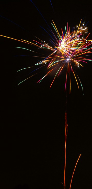 Image fireworks, new year, party, new years eve, night