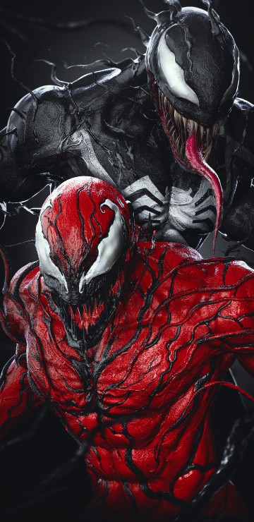 Image venom, spiderman, venom carnage, Carnage, poster