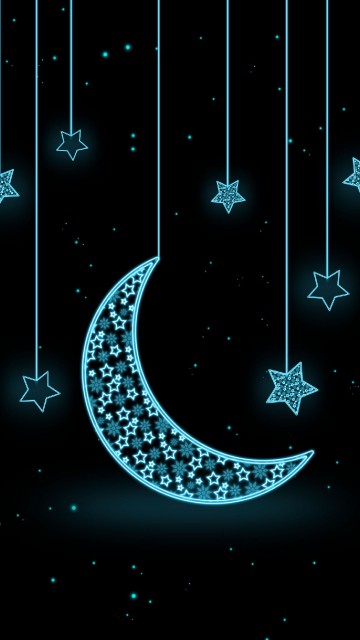 Image moon star, moon, crescent