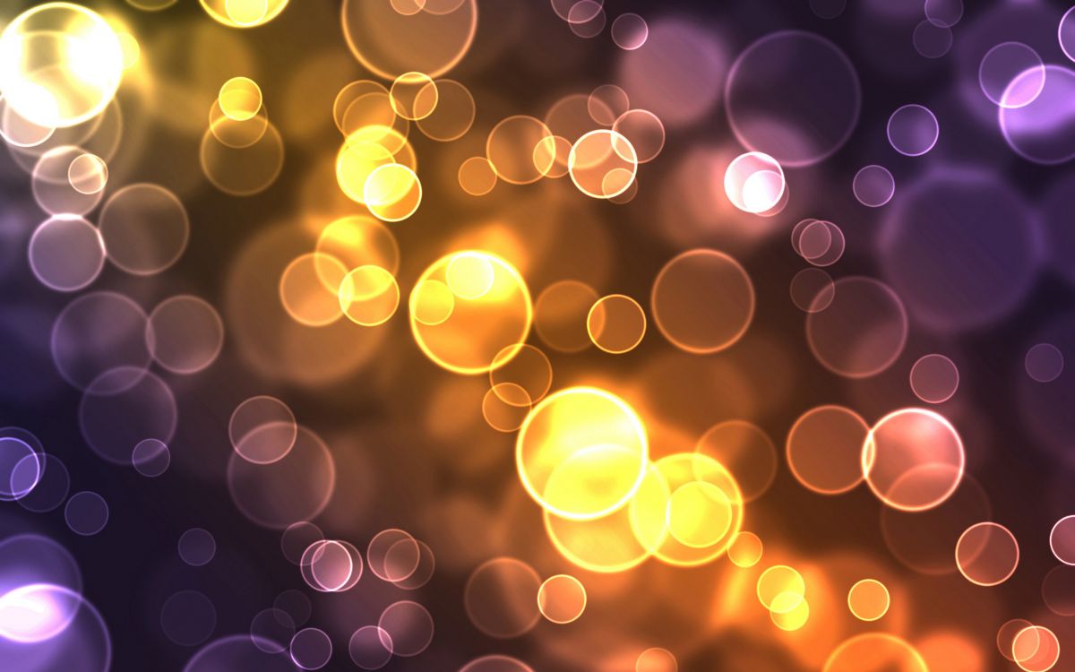 yellow and white bokeh lights