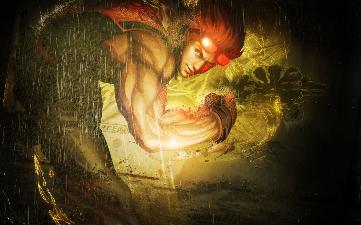 Jin Kazama, la Mitología, Artes Visuales, Ilustración, Los Efectos Especiales. Wallpaper in 2560x1600 Resolution