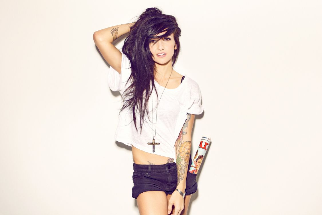 手臂, 时装模特, 联合, 腿, t恤 壁纸 4500x3000 允许