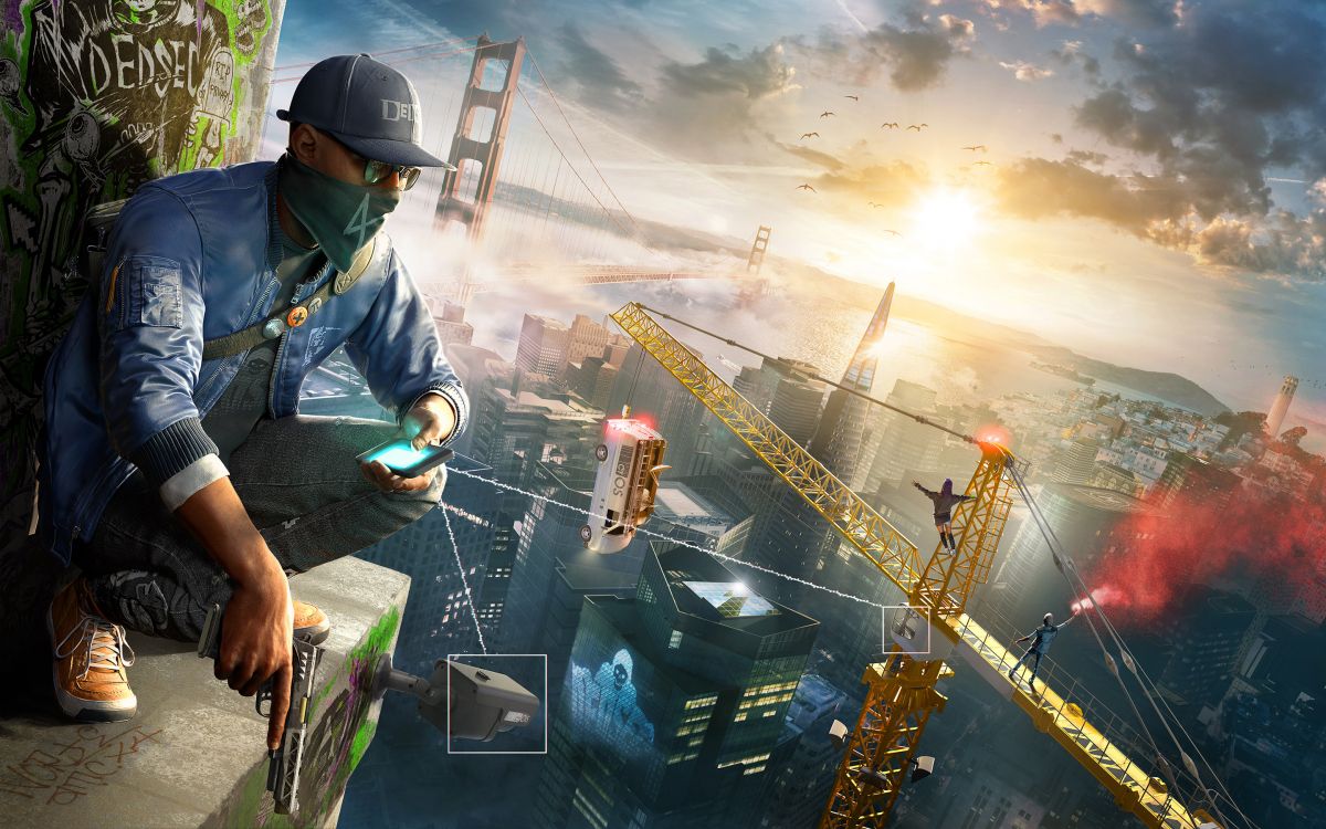 Watch Dogs 2, Ubisoft, Playstation 4, Pc-Spiel, Strategie-video-Spiel. Wallpaper in 2880x1800 Resolution