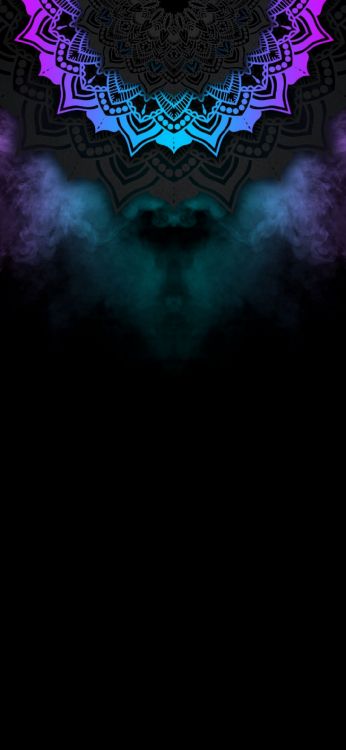 Purpur, Farbtöne Und Schattierungen, Kunst, Electric Blue, Mitternacht. Wallpaper in 1080x2340 Resolution