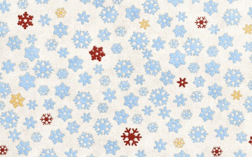 Image blue white and red floral textile