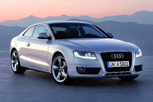 Image silver audi a 4 coupe