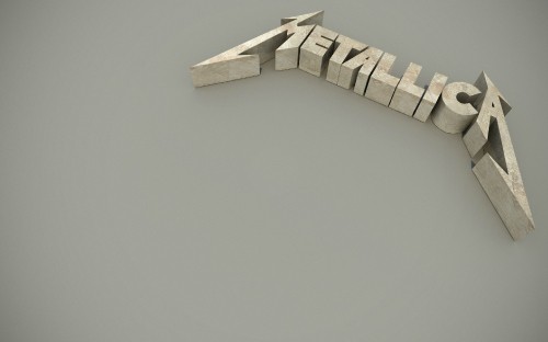 Image Metallica, heavy metal, Thrash metal, wood, logo