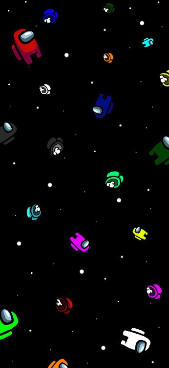 Among Us, Andere, Grafik-design, Nacht. Wallpaper in 1170x2532 Resolution