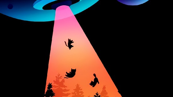 Image light, smartphone, atmosphere, tree, art